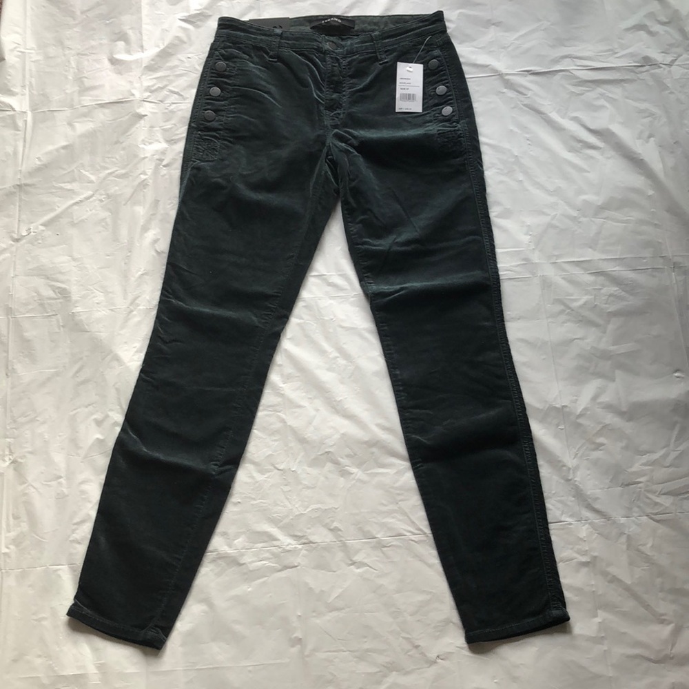 J brand Pants  mid-rise skinny size 27 .color teal